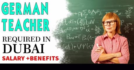 German Teacher Required in Dubai