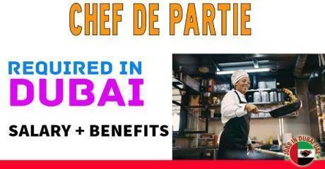 Chef De Partie Required in Dubai