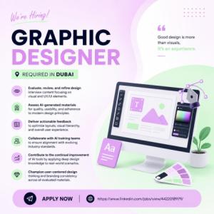 Graphic Designer Required in Dubai