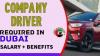 Company Driver Required in Dubai