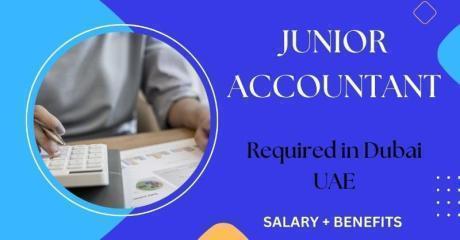 Junior Accountant Required in Dubai