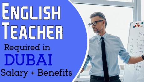 English Teacher Required in Dubai