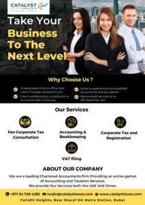 VAT | CORPORATE TAX | ACCOUNTS | BOOKKEEPING Services