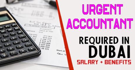 Urgent Accountant Required in Dubai