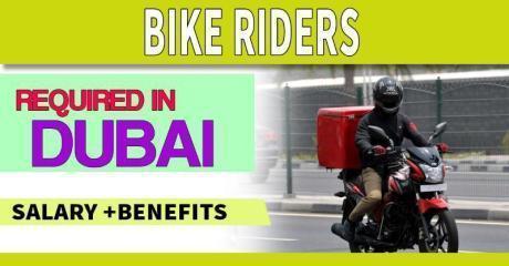 Bike Riders Required in Dubai