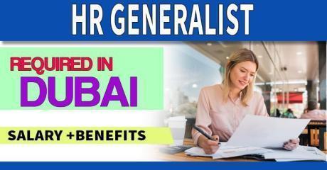 Human Resources Generalist Required in Dubai