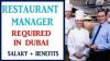 Restaurant Manager Required in Dubai