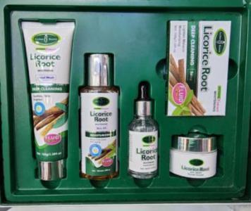 AED 45, Reveal Radiant Skin With Aichun Beauty Licorice Root Face Whitening Care Set