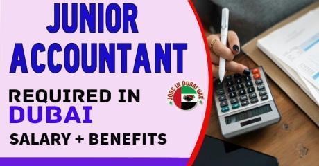 Junior Accountant Required in Dubai