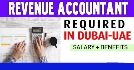 Revenue Accountant Required in Dubai