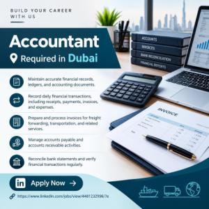 Accountant Required in Dubai