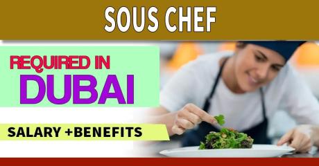 Sous Chef Required in Dubai