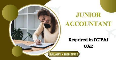 Junior Accountant Required in Dubai
