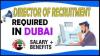 Director of Recruitment Required in Dubai -