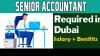 Senior Accountant Required in Dubai