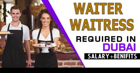 Waiter/Waitress Required in Dubai