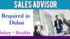 Sales Advisor Required in Dubai