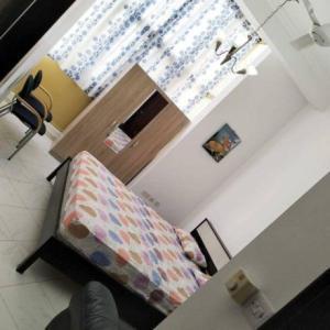 Master bed with attached bathroom