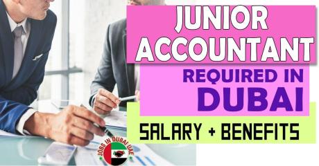 Junior Accountant Required in Dubai