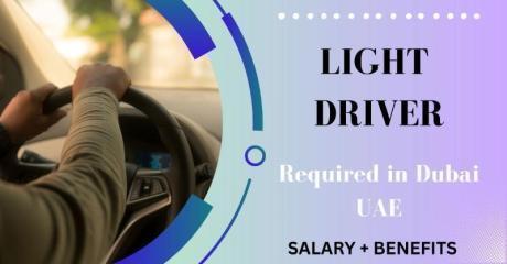 Light Driver Required in Dubai