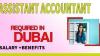 Assistant Accountant Required in Dubai