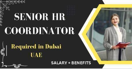 Senior HR Coordinator Required in Dubai