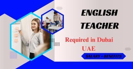 English Teacher Required in Dubai