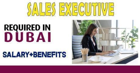 Sales Executive Required in Dubai