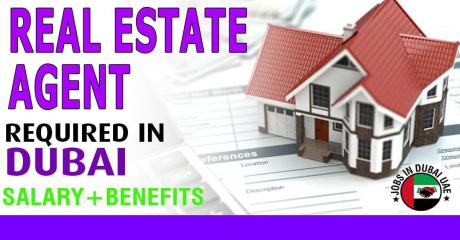Real Estate Agent Required in Dubai