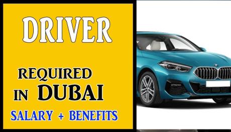Driver Required in Dubai