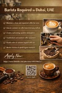 Barista Required in Dubai