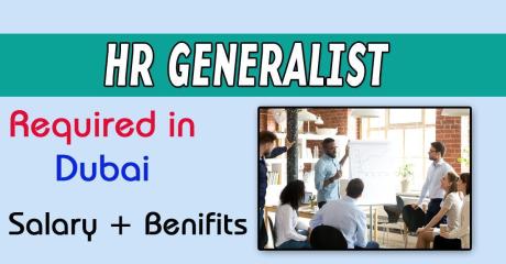 HR Generalist Required in Dubai