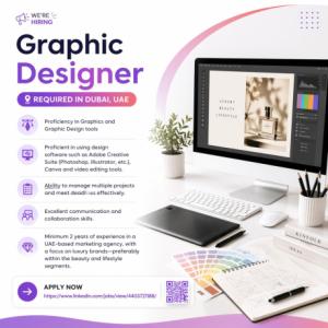 Graphic Designer Required in Dubai