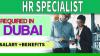 HR specialist Required in Dubai