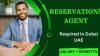 Reservations Agent Required in Dubai