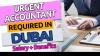 Urgent Accountant Required in Dubai