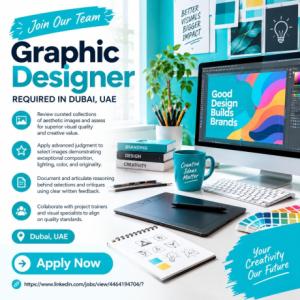 Graphic Designer Required in Dubai