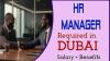 HR Manager Required in Dubai