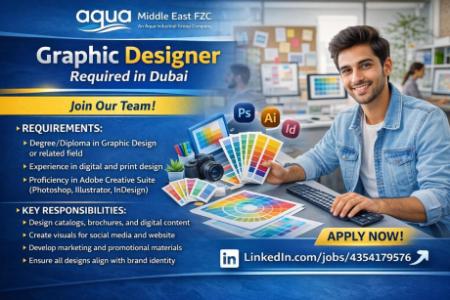 Graphic Designer Required in Dubai