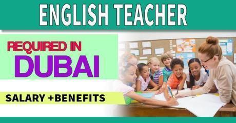 English Teacher Required in Dubai