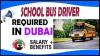 School Bus Driver Required in Dubai