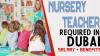 Nursery Teacher Required in Dubai