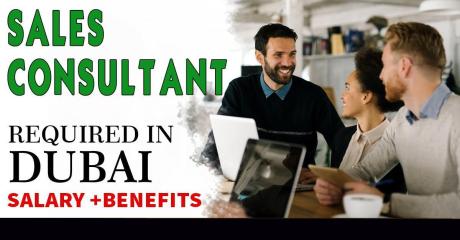 Sales Consultant Required in Dubai