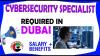 Cybersecurity Specialist Required in Dubai
