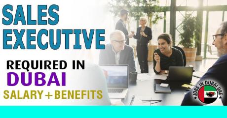 Sales Executive Required in Dubai