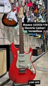 Ibanez AZES31-VM Electric Guitar | Vermilion