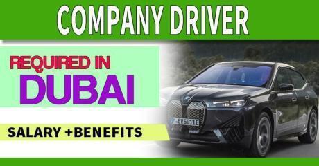 Company Driver Required in Dubai