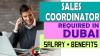 Sales Coordinator Required in Dubai