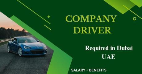 COMPANY DRIVER Required in Dubai