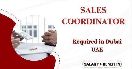 Sales Coordinator Required in Dubai